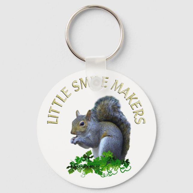 Squirrel Smile Makers Key Ring (Front)