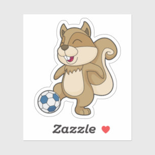 Squirrel Soccer player Soccer