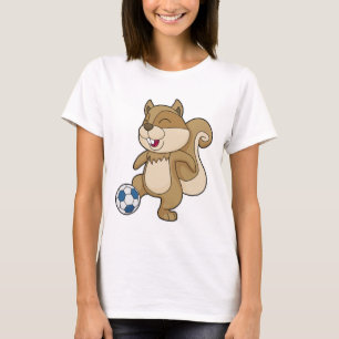 Squirrel Soccer player Soccer T-Shirt