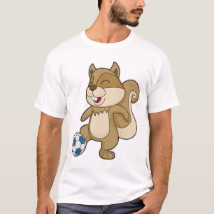 Squirrel Soccer player Soccer T-Shirt