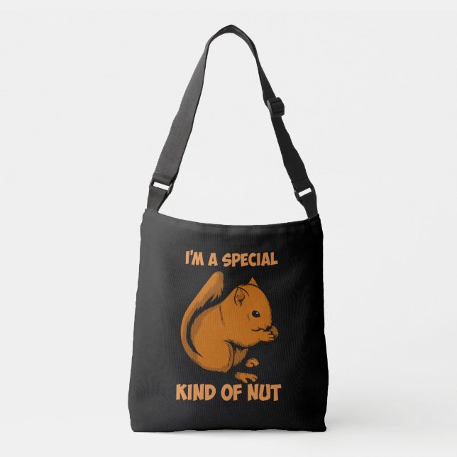 Squirrel - Special Kind Of Nut Crossbody Bag (Front)