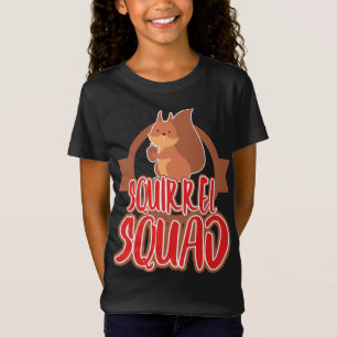 Squirrel Squad Funny Cute Pet Christmas T-Shirt