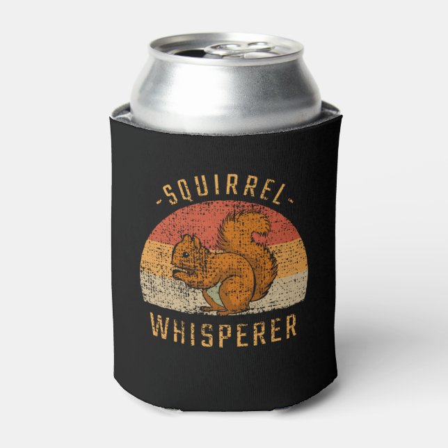 Squirrel - Squirrel Whisperer Can Cooler (Can Front)