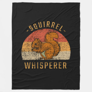 Squirrel - Squirrel Whisperer Fleece Blanket