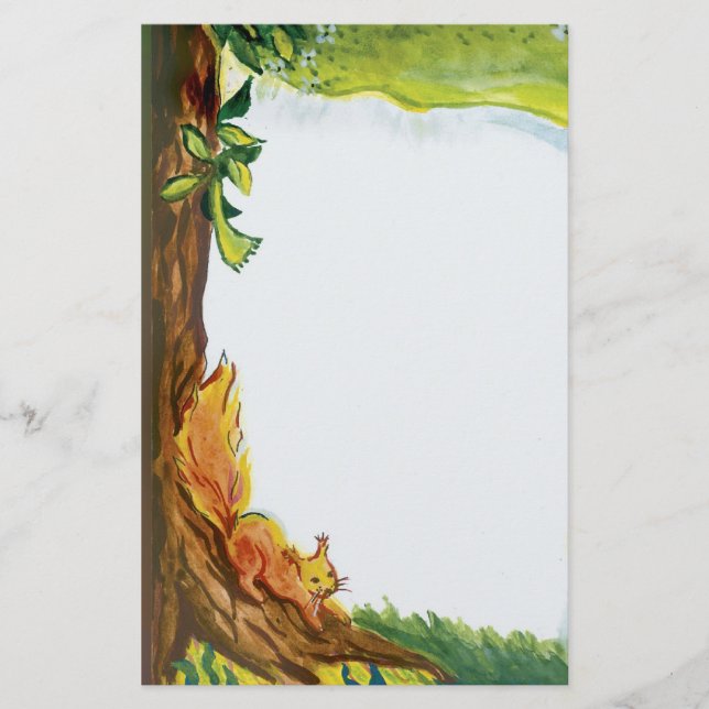 Squirrel - Stationery (Front)