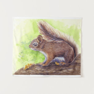 Squirrel Tapestry