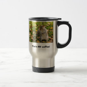 Squirrel Travel Coffee Mug