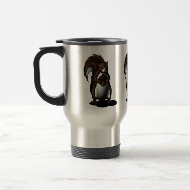Squirrel Travel Mug (Left)