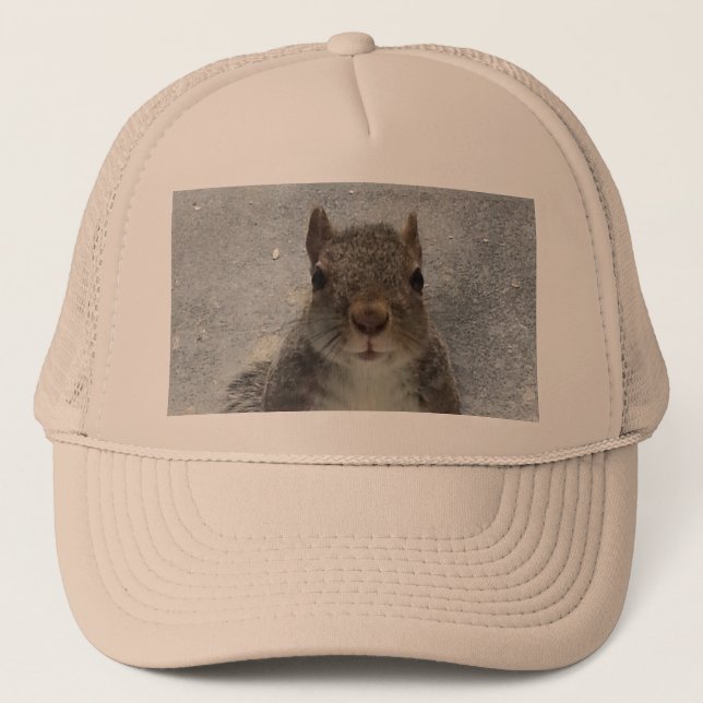 Squirrel Trucker Hat (Front)