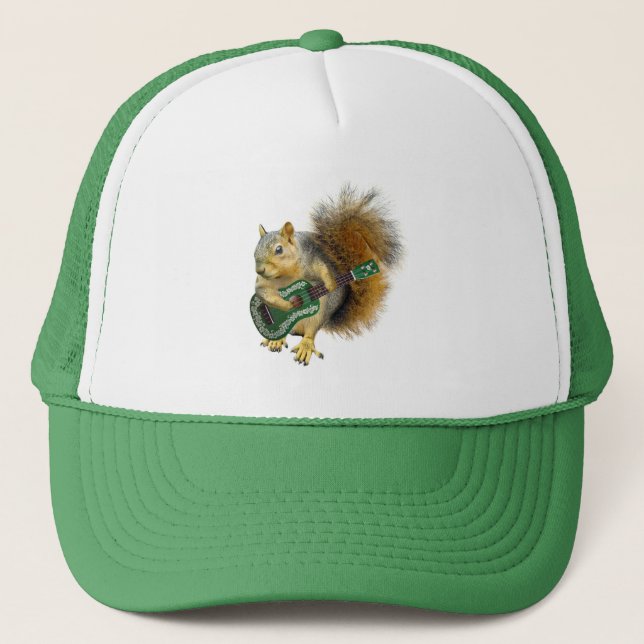 Squirrel Ukulele Hat (Front)