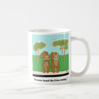 Squirrel vs. Prius Coffee Mug