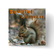 Squirrel Whisperer/Funny Squirrel in Winter