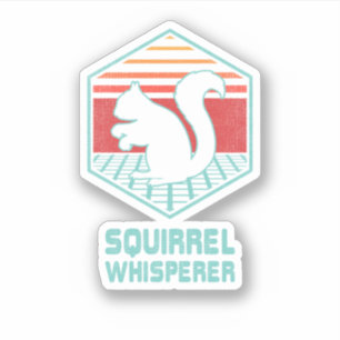 Squirrel Whisperer Retro Vintage 80s Style. Perfec
