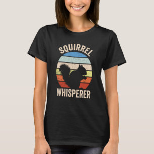 Squirrel Whisperer Vintage Sunset Cute Women's Squ T-Shirt