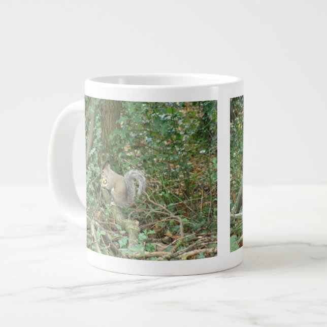 Squirrel with Acorn Mug (Front Left)