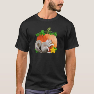 Squirrel with Pumpkin T-Shirt