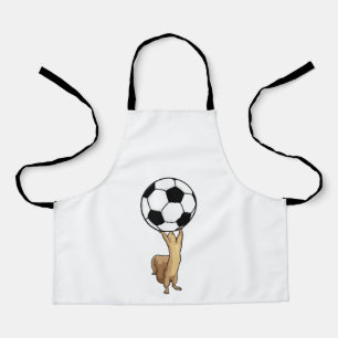 Squirrel with Soccer ball Apron