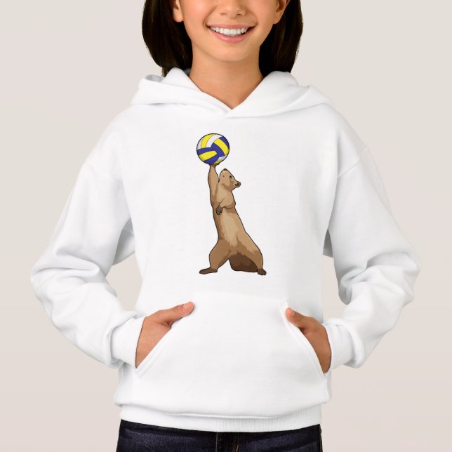 Squirrel with Volleyball (Front)