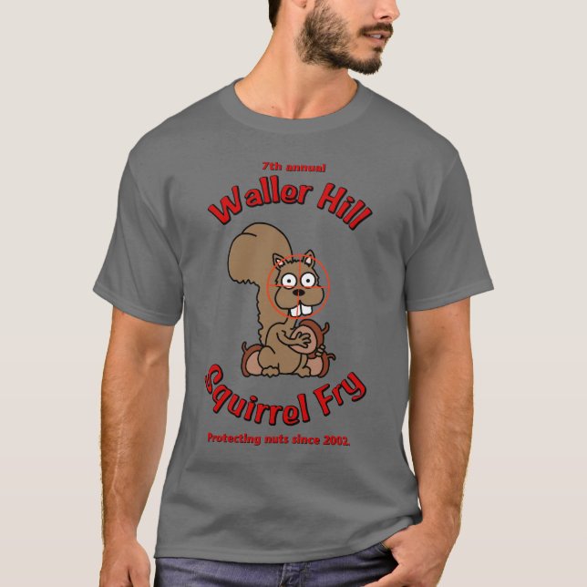 SquirrelFry09 grey T-Shirt (Front)