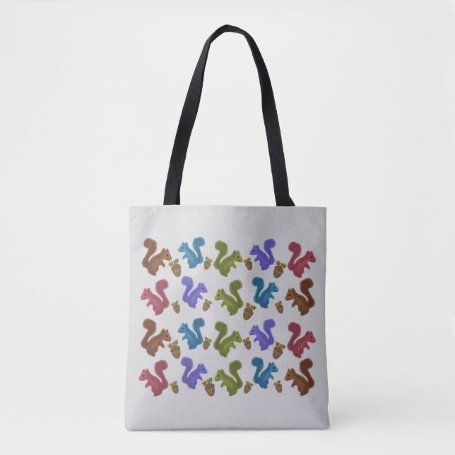Squirrelin Around Tote Bag (Front)