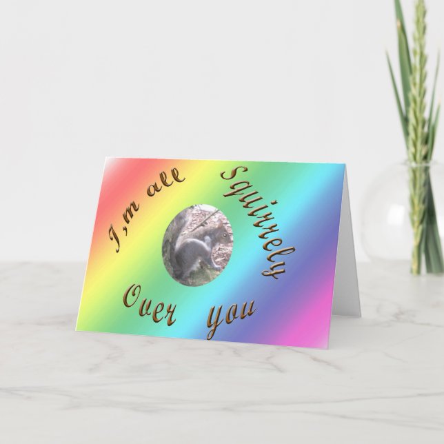 Squirrelly Card (Front)
