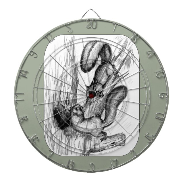 Squirrels Dartboard (Front)