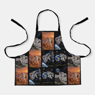 Squirrels in Space Apron