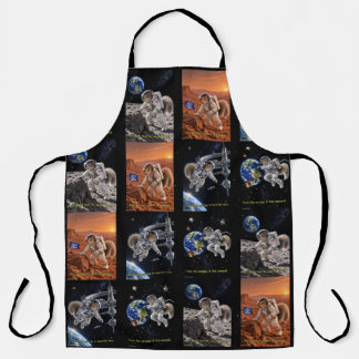 Squirrels in Space Apron