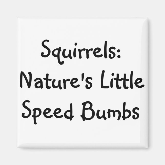 Squirrels Magnet (Front)