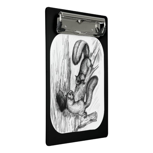 Squirrels Mini Clipboard (Angled)