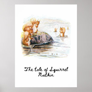 Squirrels on the Hunt Poster
