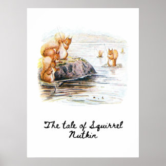 Squirrels on the Hunt Poster
