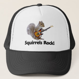Squirrels Rock! Trucker Hat