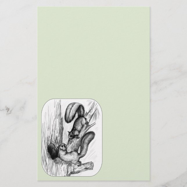 Squirrels Stationery (Front)