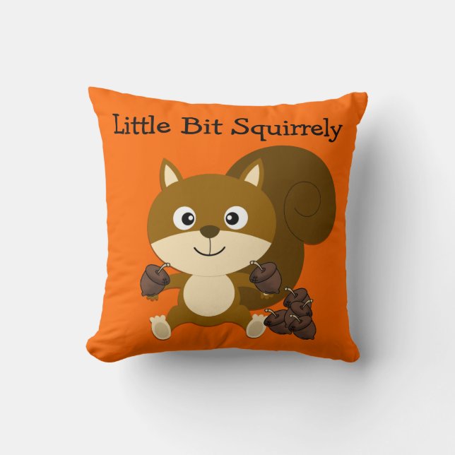 Squirrely Cushion (Front)