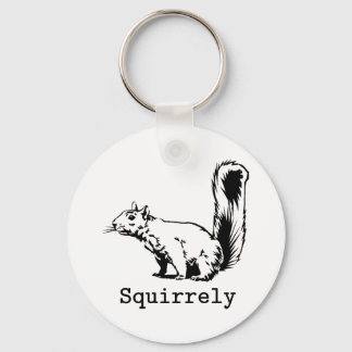 Squirrely Key Ring