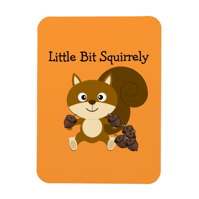 Squirrely Magnet (Vertical)