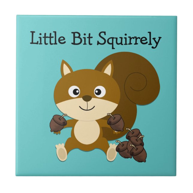 Squirrely Tile (Front)