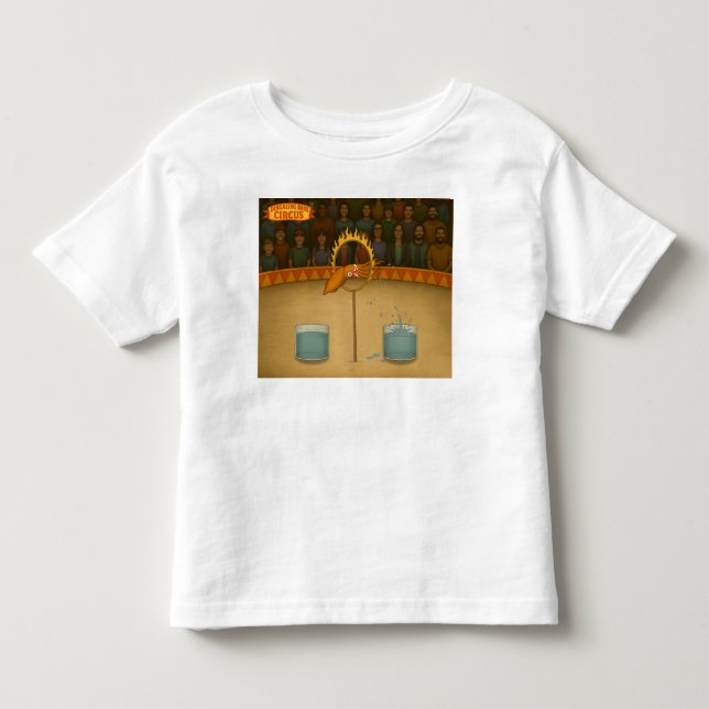 Squirty squid toddler T-Shirt (Front)