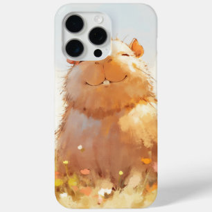 Squishy Relaxed Capybara iPhone 15 Pro Max Case