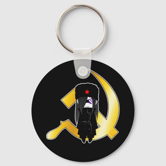 Squishy Soviet  KeyChain (Front)