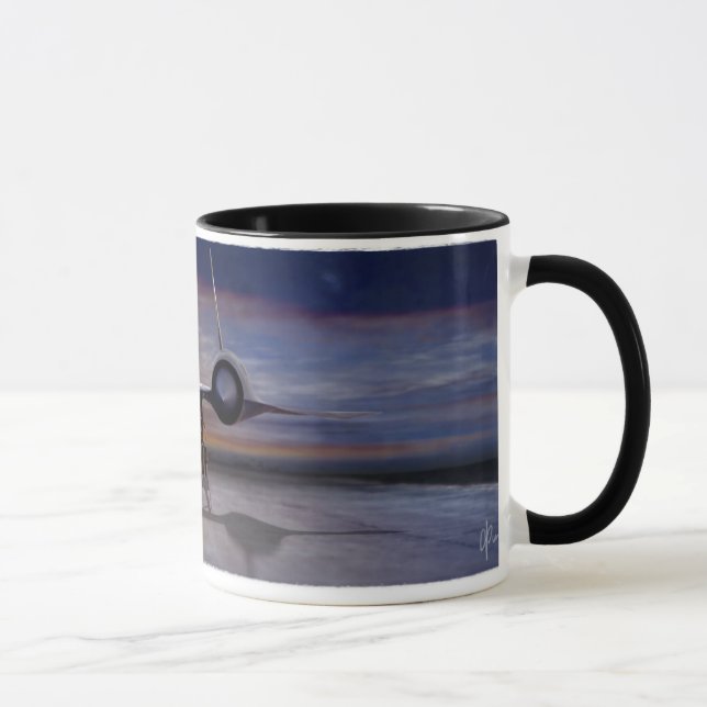 SR71 Blackbird Mug (Right)