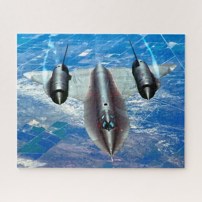 SR-71 BLACKBIRD (16x20 INCH) Jigsaw Puzzle (Horizontal)