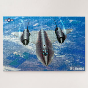 SR-71 BLACKBIRD (20x30 INCH) Jigsaw Puzzle