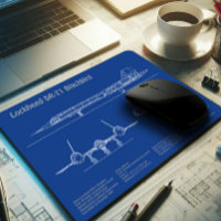 SR-71 Blackbird - Aeroplane Blueprint Plans AD