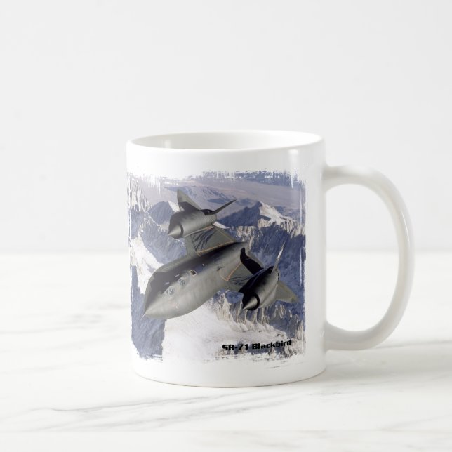 SR-71 Blackbird Coffee Mug (Right)