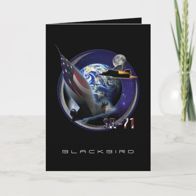 SR-71 Blackbird HIGH RANGERS Card (Front)