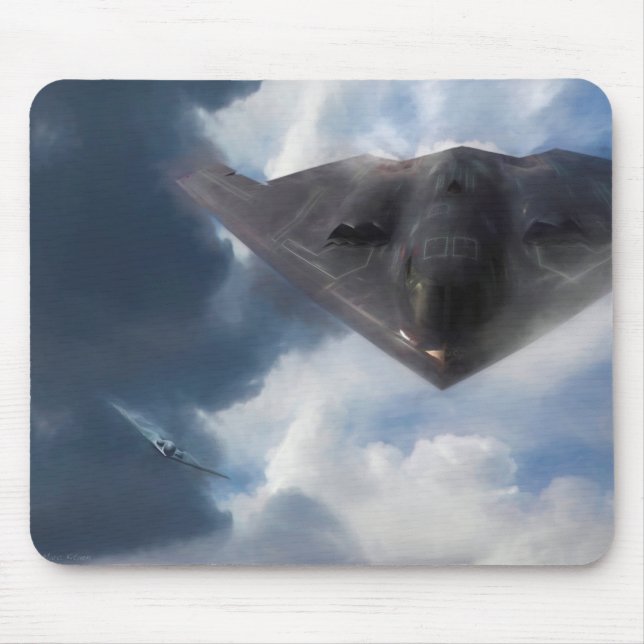 SR-71 Blackbird HIGH RANGERS Mouse Mat (Front)