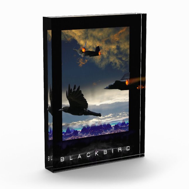 SR-71 Blackbird HIGH RANGERS Photo Block (Left)