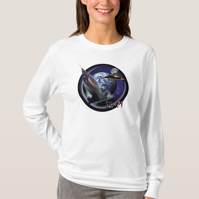 SR-71 Blackbird HIGH RANGERS T-Shirt (Front)